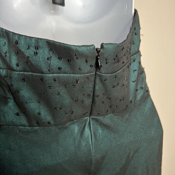 Jones New York Dress Womens 4 Silk Mesh Lined Beaded Whimsygoth Fairy Grunge - Picture 10 of 16